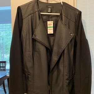 Black Pleather Jacket